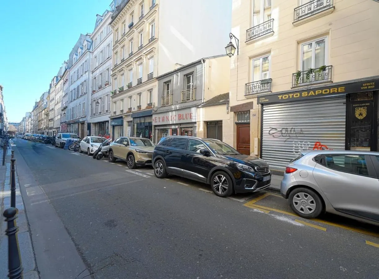 Apartmán Emerald Oasis Close To Fashionable Le Marais Paříž